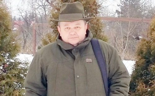 Mariusz Michułka, myśliwy z ponad 10-letnim stażem i członek koła łowieckiego „Bażant” z Przeworna