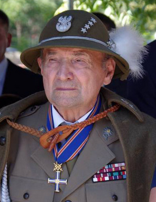  Kpt. Józef Oleksiewicz, przedstawiciel Światowego Związku Żołnierzy Armii Krajowej