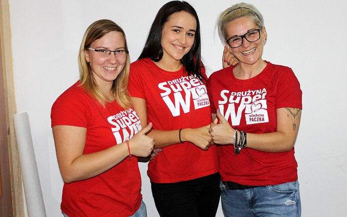 Liderki rejonów (od prawej): Marzena Kowal (Strzelin), Aleksandra Krzywda (Wiązów) i Magdalena Ciura (Borów) poszukują wolontariuszy do swoich drużyn „SuperW”