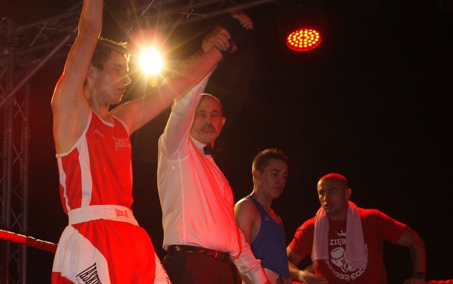 W barwach „Jaskini Lwa” walczył i zwyciężył 3:0 Konrad Marciniec z Przeworna