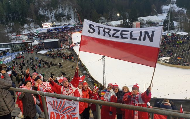 Każdego roku niemieccy kibice i organizatorzy bardzo mile witają Polaków na zawodach