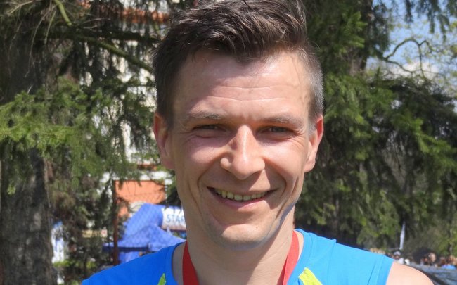 Łukasz Piskorz był najszybszym biegaczem z powiatu strzelińskiego