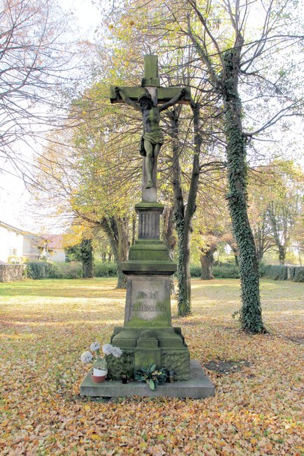  Krzyż na tzw. cmentarzu czeskim. Foto: ZB. Kazimierowicz