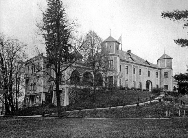 Pałac w Jagielnie należał do najpiękniejszych w regionie
