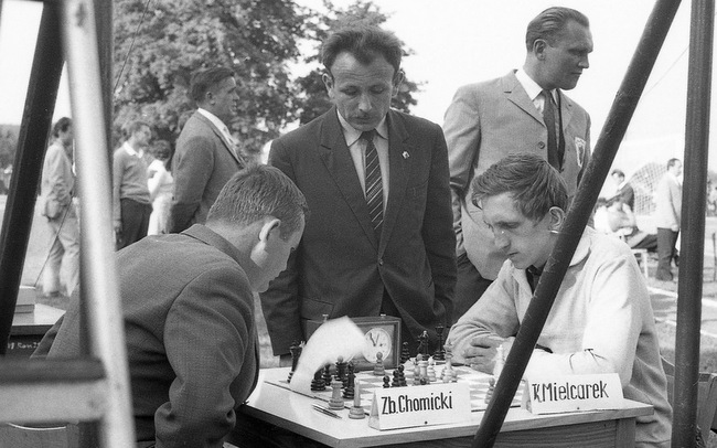Zbigniew Chomicki podczas turnieju miast w Ziębicach (foto: archiwum A. Sobolewski)