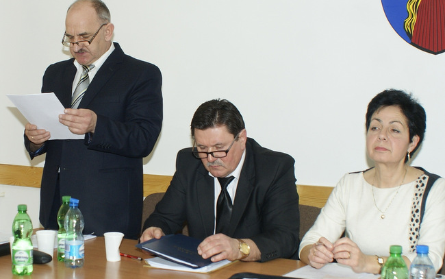 Obrady prowadziła Grażyna Kosińska, przewodnicząca rady (z prawej). Foto: archiwum "Słowa"