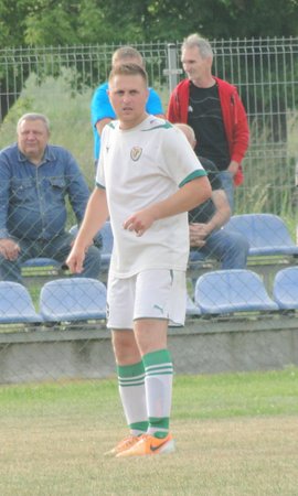 Artur Smalec jesienią zdobył dwa gole dla Kwarcytu