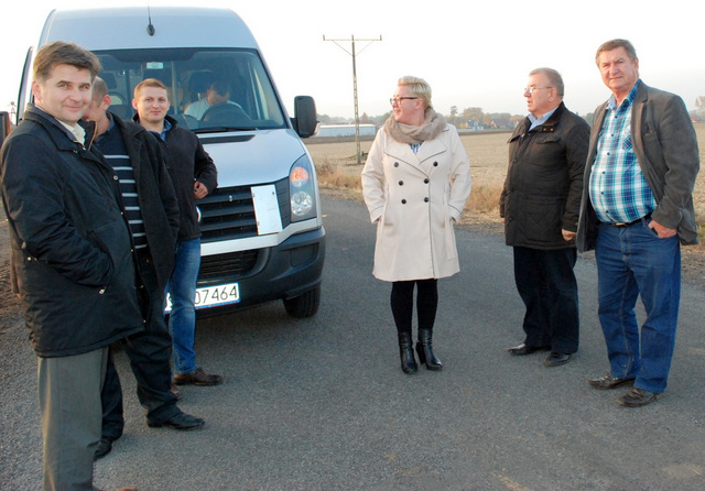 Radni pozytywnie wypowiadali się na temat wyremontowanego odcinka drogi powiatowej w kierunku Opatowic