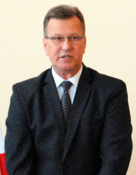 Przewodniczący Rady Gminy Przeworno Andrzej Łuczak