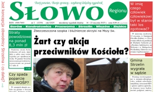 Żart czy akcja przeciwników Kościoła?