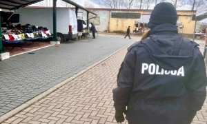 Strzelińskie targowisko pod czujnym okiem policji