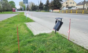 Przystanek niszczony przez wandali zabrany