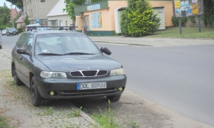 Porzucone auto w Strzelinie