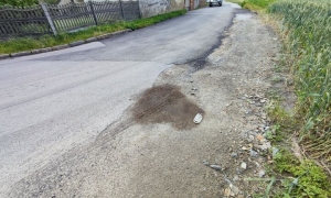 Naprawiono zniszczony odcinek ul. Świerkowej w Gęsińcu