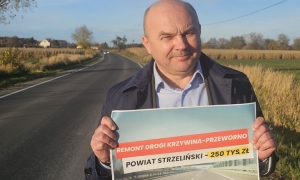 Ponad 5,1 mln zł na 16 odcinków dróg w powiecie strzelińskim! Efekt 18 miesięcy konsekwentnych inwestycji