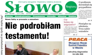 Nowe fakty, ważne decyzje i lokalne problemy. Sprawdź, co w najnowszym Słowie Regionu