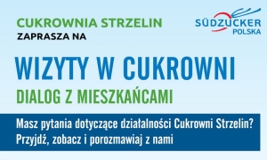 Cukrownia Strzelin zaprasza mieszańców na spotkania