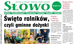 Zapraszamy do lektury najnowszego - 34 numeru powiatowego tygodnika