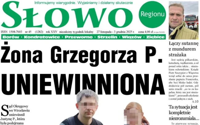 Wyrok w głośnej sprawie, skargi więźniów, wracają pociągi...