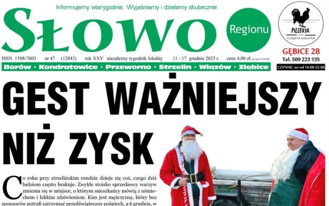 Najważniejsze sprawy regionu w najnowszym wydaniu Słowa Regionu