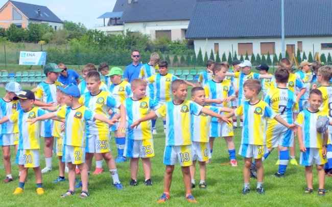 Rodzinny piknik piłkarzy