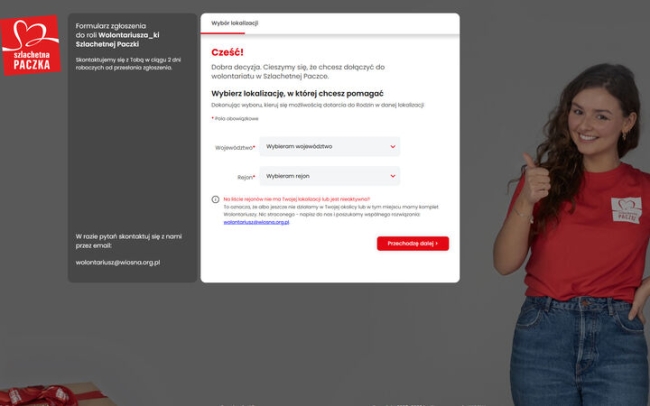Szlachetna Paczka szuka wolontariuszy. Potrzebne są osoby z powiatu strzelińskiego