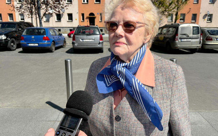 Beata Szabińska, dawna sekretarka szkoły w Ludowie Polskim