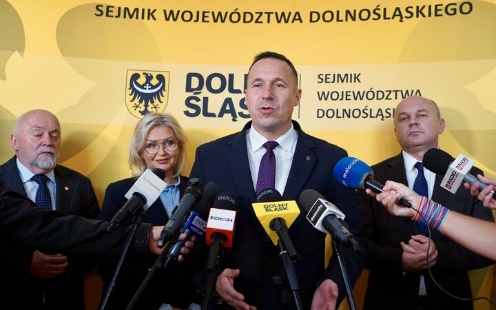 Marszałek Paweł Gancarz zachęca młodych Dolnoślązaków do zgłaszania swoich kandydatur
