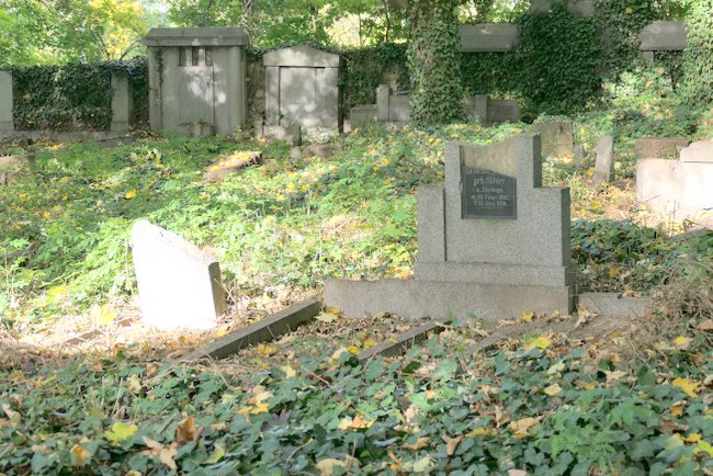 Na cmentarzu ewangelickim w Białym Kościele zachowały się pojedyncze nagrobki 