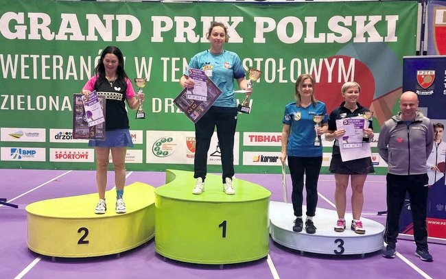 Anna Bednarska-Wnęk na trzecim miejscu podium