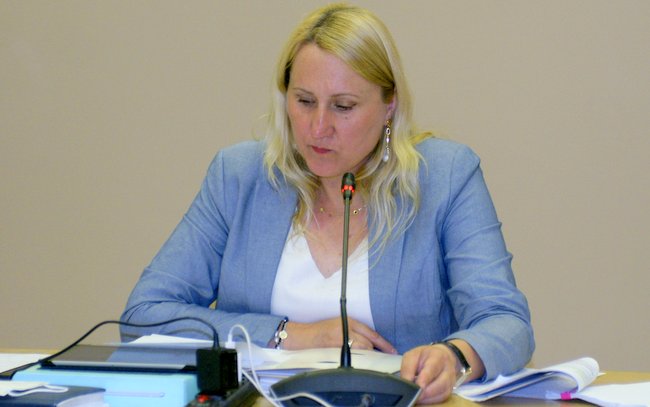 Obrady otworzyła przewodnicząca rady Magdalena Krupa