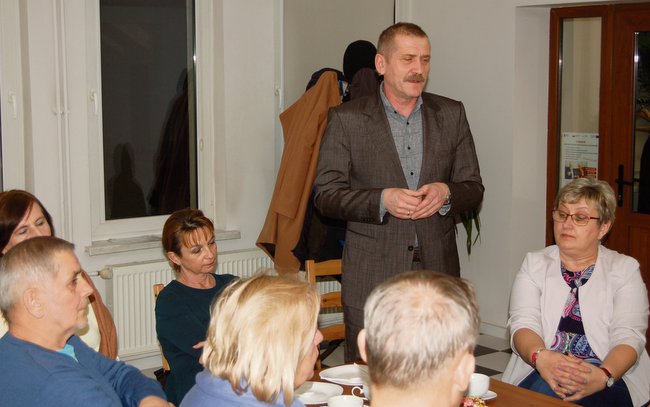 W spotkaniu uczestniczył m.in. burmistrz Wiązowa Jerzy Krochmalny