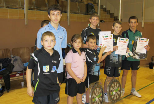 Dobry występ w Krośnicach odnotowali najmłodsi strzelińscy tenisiści