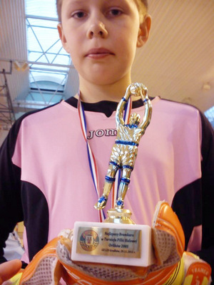 Łukasz Oleksów został wybrany najlepszym bramkarzem turnieju