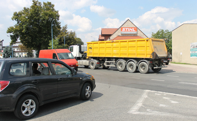 Objazd pomógłby przekierować ruch kołowy (szczególnie ciężarowy) na trasie Wrocław - Oława