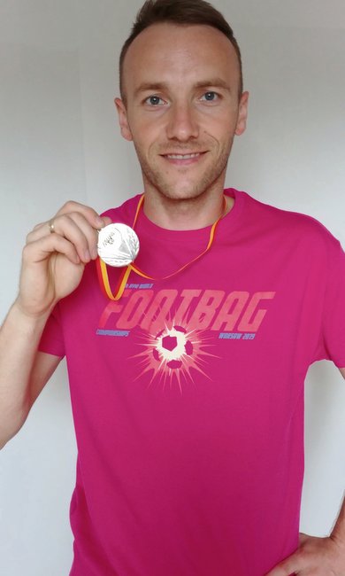 Rafał Kaleta z medalem mistrzostw świata