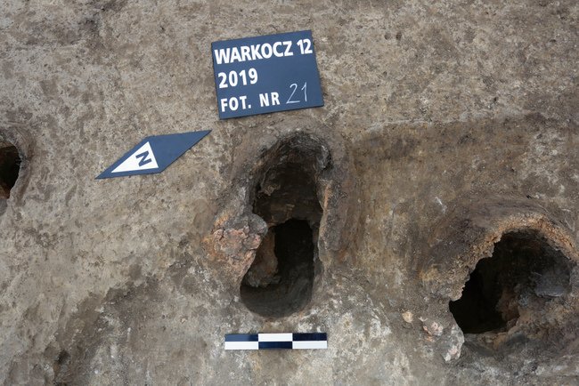 Archeolodzy z Uniwersytetu Wrocławskiego odkryli pod Warkoczem celtyckie piece. Foto. Stanisław Rzeźnik