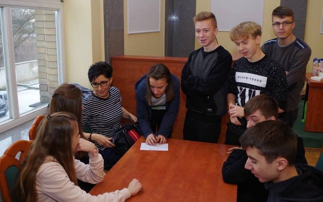 W dniu otwartym wzięły udział 10-osobowe delegacje szkół w gminie Strzelin