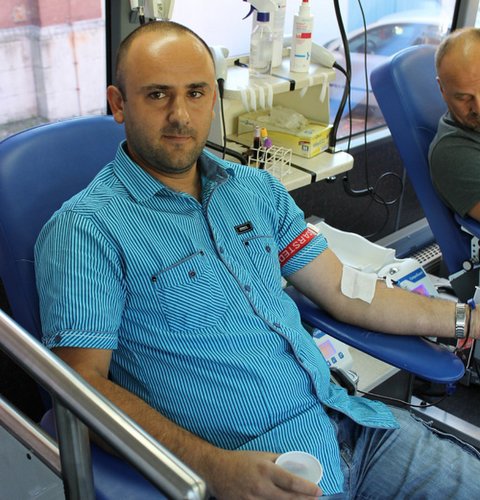 – Jak mi w pracy krwi napsują, to przyjdę co dwa miesiące i krew się zregeneruje - stwierdził Bogdan ze Strzelina