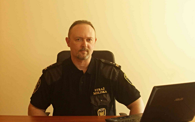 Robert Harhala, nowy komendant Straży Miejskiej w Strzelinie