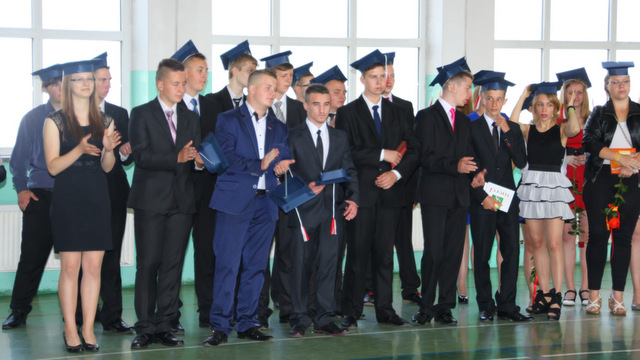 Zakończenie roku szkolnego 2014/15 w Publicznym Gimnazjum w Przewornie