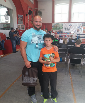 Marcin Drużga po walce był bardzo dumny ze swojego syna, Mike’a