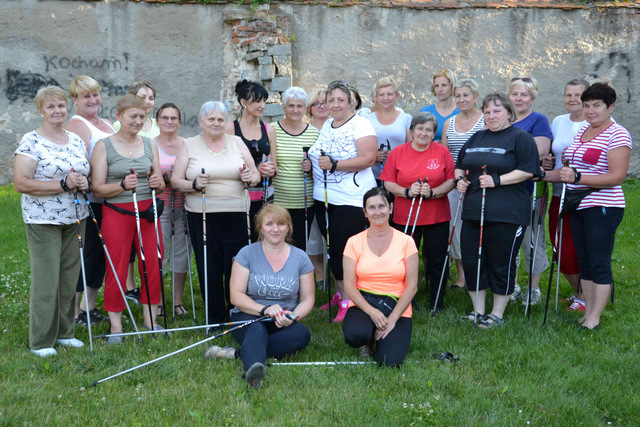 Uczestnicy treningów z gminy Borów