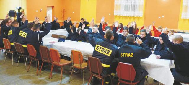 Strażacy po dyskusji jednogłośnie udzielili absolutorium dla Zarządu OSP Karnków